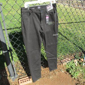 Ana  stretchy black jegging pants size 14 new